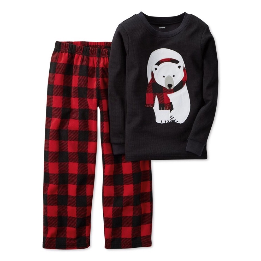 Carter's Boys' 2-Piece Polar Bear Pajama Set
